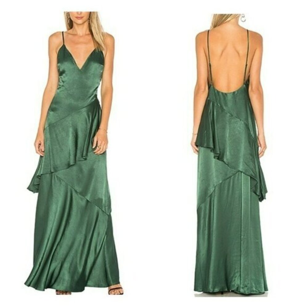 Lovers Friends Coralie Dress - Emerald